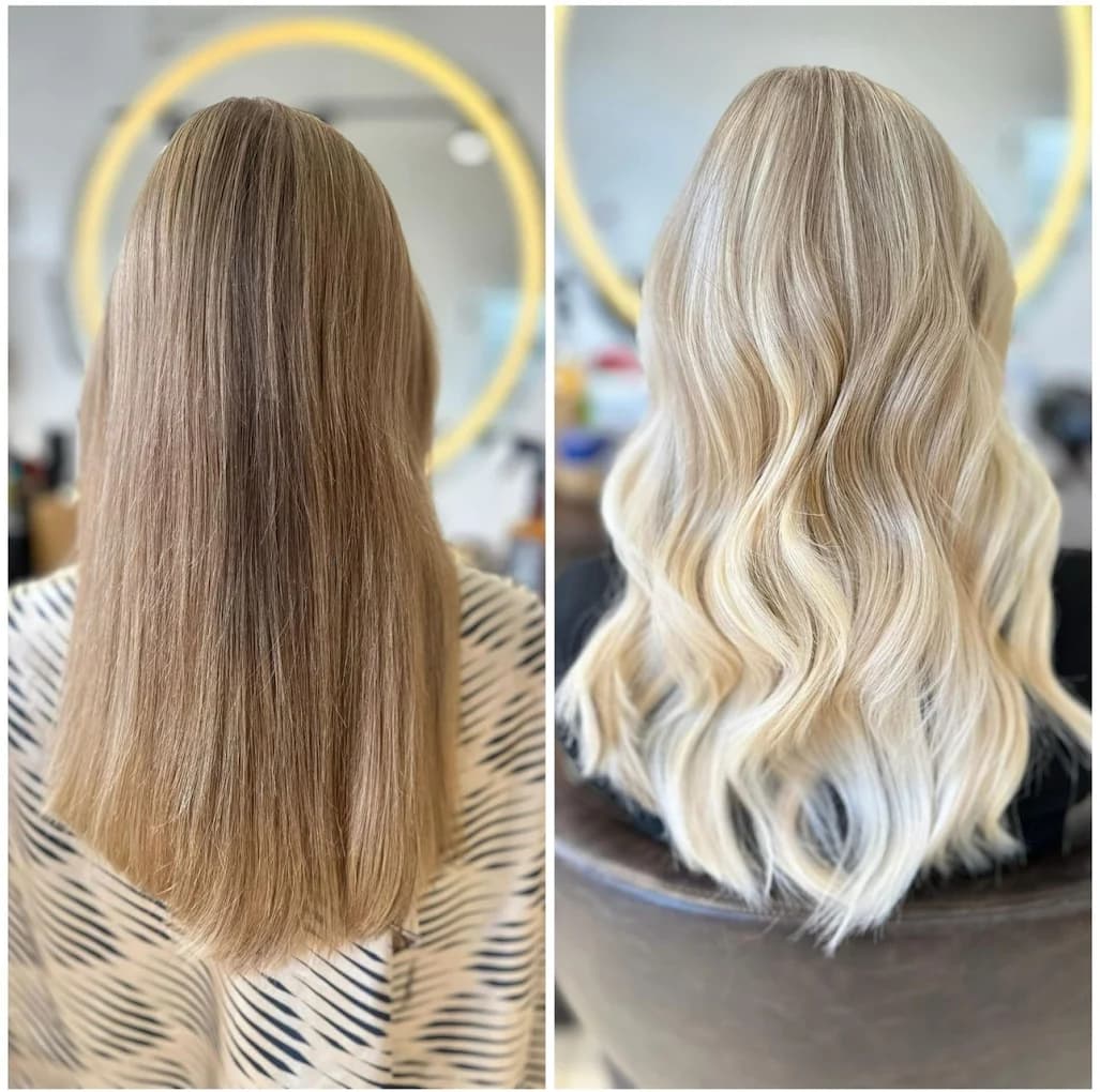 Hair colour transformation at A Cut Above Chatham