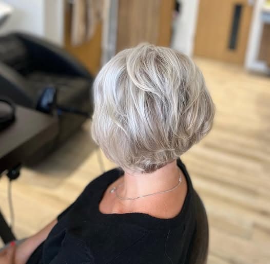 Silver bob hair salon Chatham